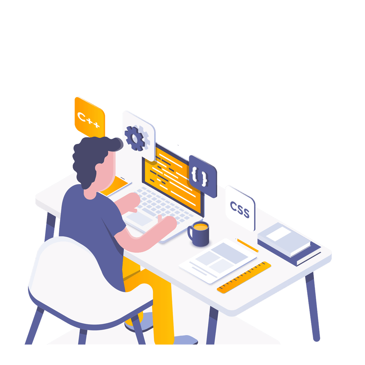 Desk illustration